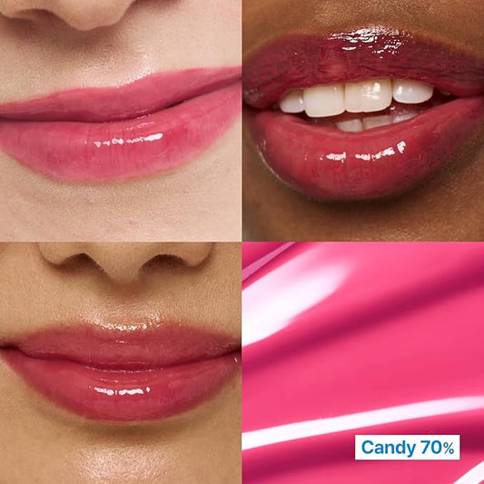 3D Voluming Gloss 70% (Rich) | Candy 70% l High Shine, Non-Sticky Lip Gloss for Makeup | Long-Lasting, Moisturizing Gel Formula | 30%, 70% Pigment Options | 5.3g