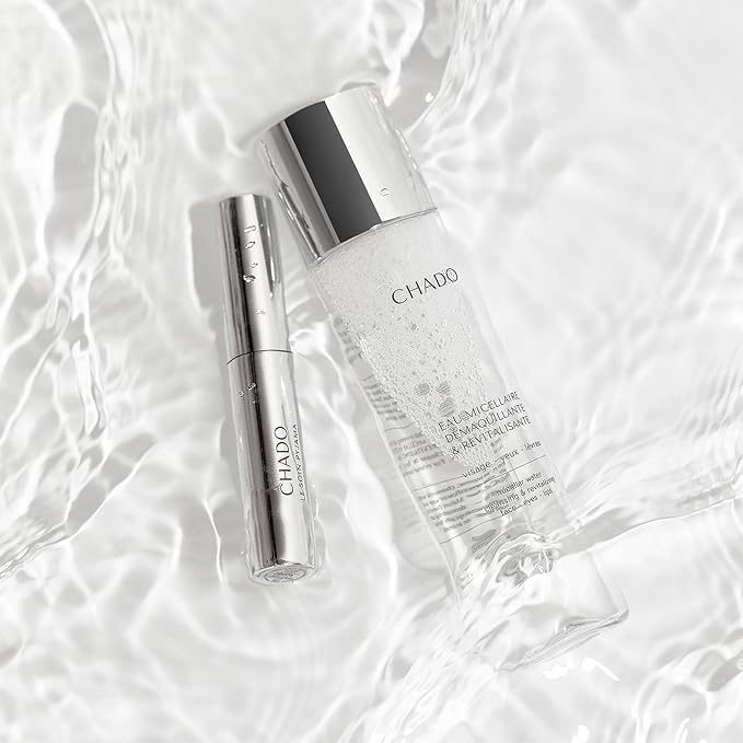 CHADO Cleansing and Revitalizing Micellar Water | Facial Cleanser and Makeup Remover for Sensitive Skin | Alcohol Free | Cruelty Free | Gentle and Revitalizing for All Skin Types – 100 ml.