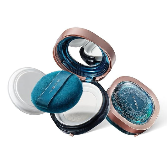 FLORASIS Ultra-light Setting Powder Fairy Peach Blossom Translucent Face Loose Powder for Women 03 Mist