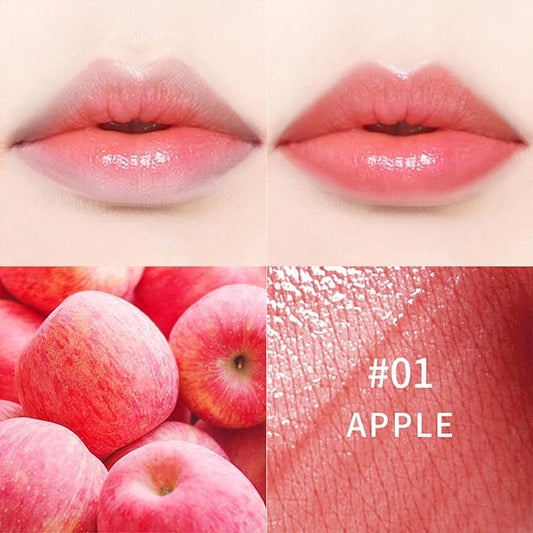 Erinde Water Lip Tint Stain, Mini Liquid Lipstick, Long Lasting Waterproof Lip & Cheek Stain, Non-Stick Cup Korean Lip Gloss, Lightweight, Transfer-Proof, Matte Finish Travel Size Lip Makeup