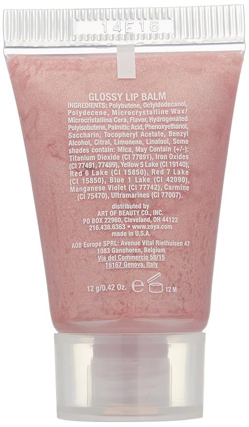 ZOYA Lip Gloss, Trendy, 0.42 Ounce