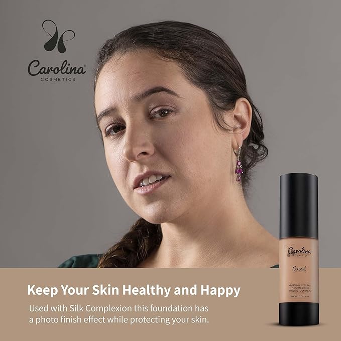 Foundation in Coconut Shade Plant-Based - Hydrating, Pore-Minimizing & Buildable Coverage - Vegan, Non-GMO, Paraben-Free - 1oz