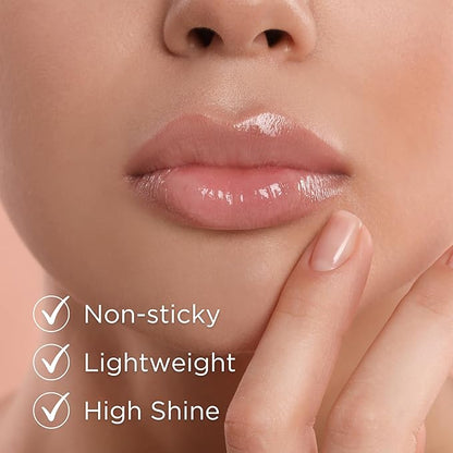 Roller Girl Roll-On Lip Gloss (Bubblegum Destiny, Pack of 2) – Lip Gloss for Women with Hydrating Vitamin E & Moisturizing Shine, Lightweight Your Lip Stain, Non Stick Gloss