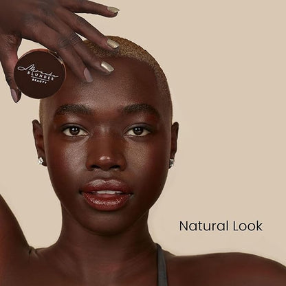 Monika Blunder Beauty - All-In-One Foundation/Concealer, Deep Dark Neutral/Warm Undertones, 10 - Zehn, 0.62 oz