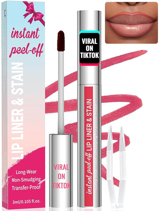 iMethod Peel Off Lip Stain - Rose, Long Lasting, Natural, Waterproof