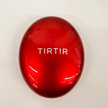TIRTIR Mask Fit Red Cushion Foundation | Full coverage, Weightless, Skin fit, Satin Glow Finish, Korean Makeup, beauty, Tattoo cover up, Buildable (#34W Toffee, 0.63 Fl Oz)