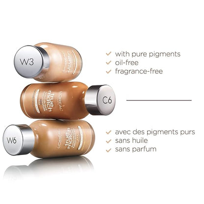 L'Oreal Paris Makeup True Match Super-Blendable Liquid Foundation, Alabaster C1, 1 Fl Oz,1 Count