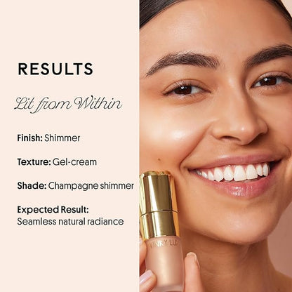 Winky Lux Cheeky Rose Noble Liquid Blush and Moonlight Liquid Highlighter