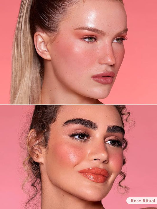 SHEGLAM Color Bloom Liquid Blush Makeup for Cheeks Matte Finish - Rose Ritual