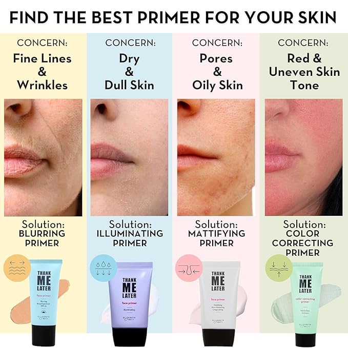 Elizabeth Mott Thank Me Later Blurring Face Primer (30g) & Elizabeth Mott Deep Moisture Hydrating Face Serum (100ml)