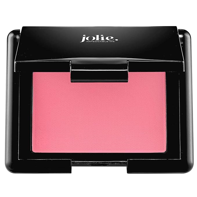 Jolie Blush Perfect Pressed Cheek Color, Highly Pigmented Long-Lasting Intense Color, Picture Perfect Finish, (Pink Peony)