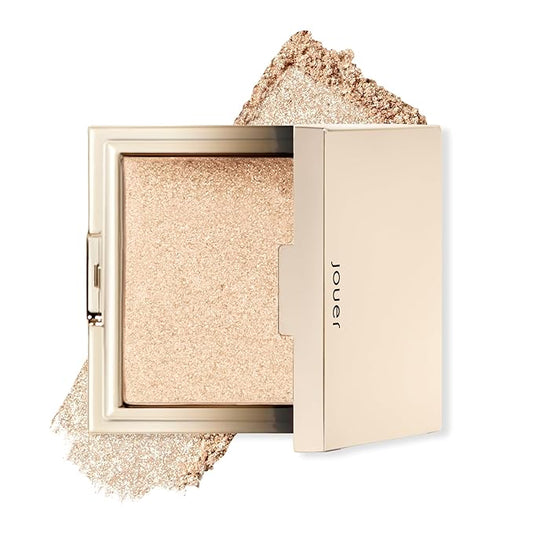 Jouer Powder Highlighter - Highlighter Powder for Face - Luminizer Makeup - Buildable Pigment - Talc, Paraben, Cruelty Free & Vegan - Citrine