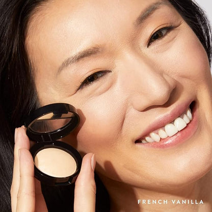 Baked Highlighter Low Glow Illuminator - French Vanilla + Spackle Super-Size Skin Perfecting Makeup Primer - Champagne Glow