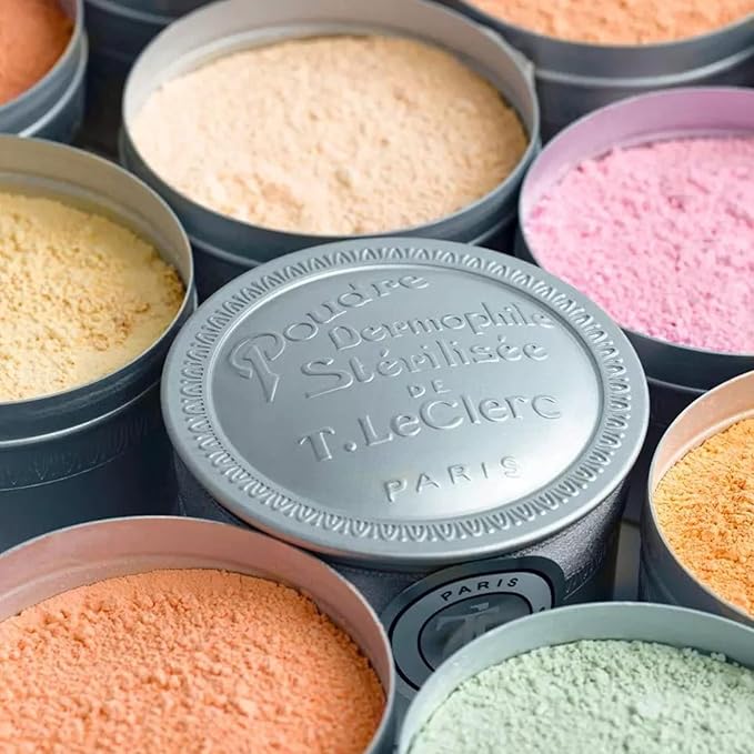 T. LeClerc Loose Facial Powder - Face Makeup Setting Powder Longwear, Blendable Mineral Minimizes Pores & Perfects Skin Tones Blurs Fine Lines Foundation, Concealer, Smoothes, Mattifies (Cannelle)