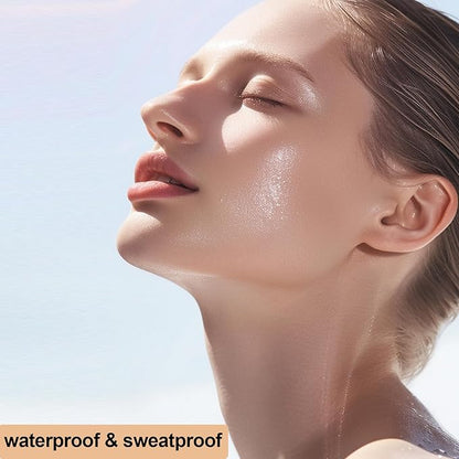 6 in1 Cover Crème Full Coverage Foundation Makeup, Hydrating Primer,Concealer,SPF 50+,Long-Wearing Coverage-1.01 Fl Oz(30 ML) (LIGHT BEIGE- For medium skin tone, 1.23 OZ)