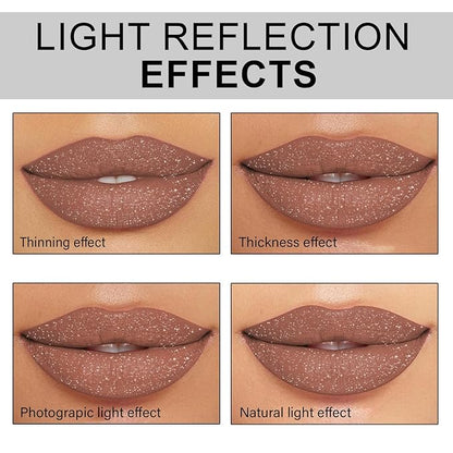 Shimmer Lip Gloss - Non-Sticky Girls Gloss - Long Lasting High Shine - 0.7 FL Oz Gloss for Girls & Women - Cruelty Free - (Honeybun: S24)