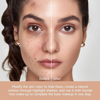 12 Colors Full Coverage Concealer Palette, FantasyDay Lightweight Creamy Formula Makeup Contour Palette Color Corrector Conceals Moisturizing Foundation for Cover Dark Circle Redness Acne Blemish
