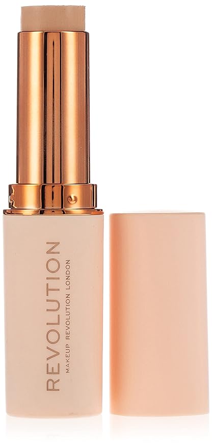 Makeup Revolution Fast Base Stick Foundation F8, Brown, 30g