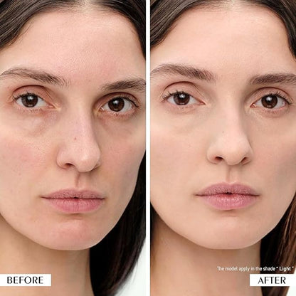 KYDA Mineral Powder, SPF 35, 4-in-1 Mineral Pressed Powder Foundation with Concealer and Setting, Matte Weightless Pressed Foundation, Light to Medium Coverage, #LIGHT