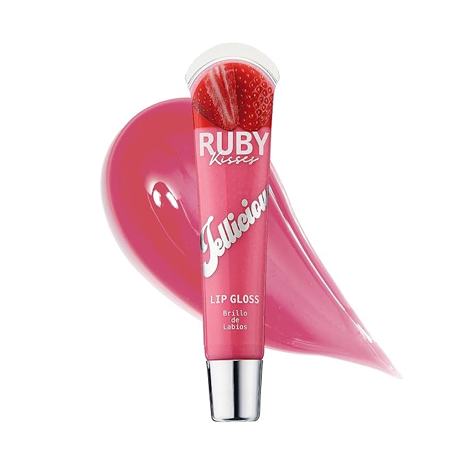 Ruby Kisses Jellicious Mouth Watering Lip Gloss (JLG07&JLG10&JLG13) Long Lasting Shine