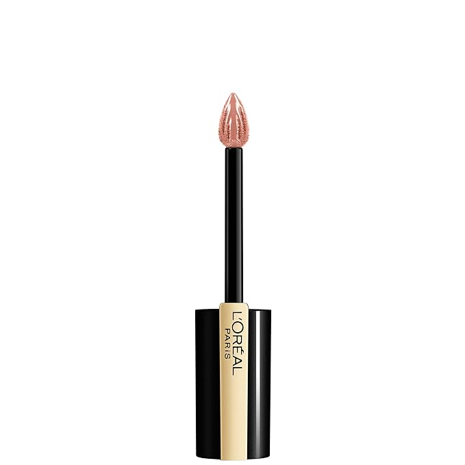 L'Oreal Paris Brilliant Signature Shiny Lip Stain Lipstick, Be Determined 0.21 Fl Oz.