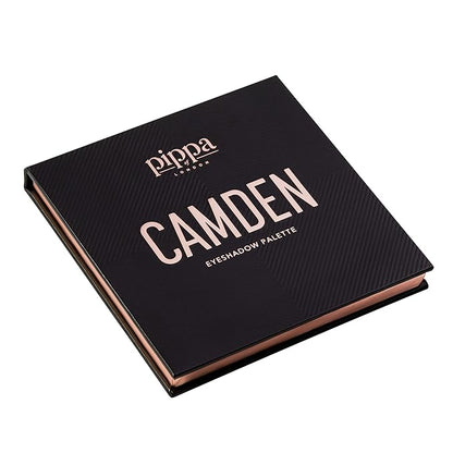 Pippa of London Camden Make Up Palette 353 with 9 Luxury Matte, Shimmer and Glitter Eyeshadows in Rose Gold case with Mirror