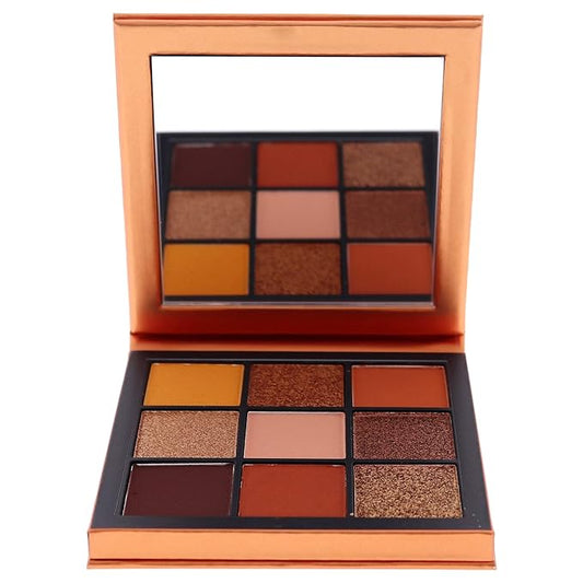 Huda Beauty Obsessions Eyeshadow Palette - Topaz Women Eye Shadow 0.04 oz, Powder