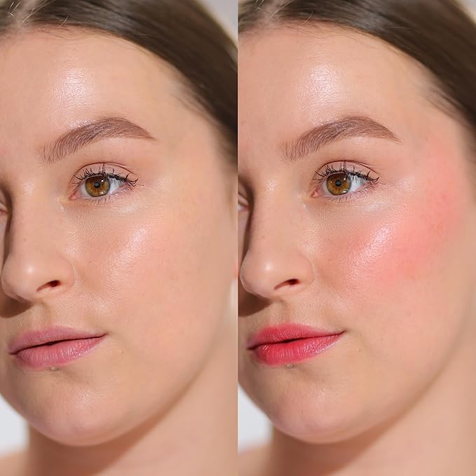 Revolution, Jelly Blush Stick Lip & Cheek Stain, Long-Lasting & Buildable with Hyaluronic Acid & Aloe, Vegan & Cruelty-Free, Peach Orange