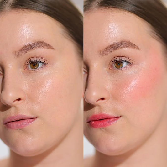 Revolution, Jelly Blush Stick Lip & Cheek Stain, Long-Lasting & Buildable with Hyaluronic Acid & Aloe, Vegan & Cruelty-Free, Peach Orange