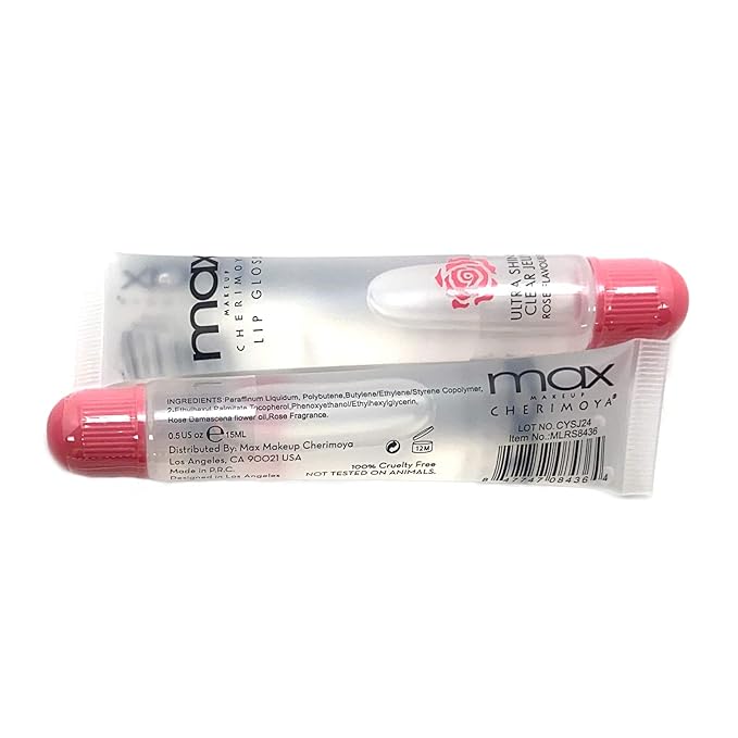 Cherimoya 6Pack MAX Makeup Lip Polish (Rose Oil)