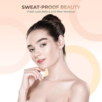 LIGHT Foundation (30g Full Size Sifter Jar) Matte Mineral Makeup Loose Powder Bare Face Full Coverage Long Lasting All Natural Noncomedogenic for All Skin Types Airbrushed Finish SPF 30