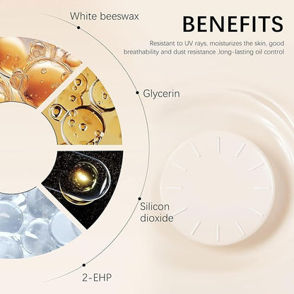 Cushion Foundation Dewy Finish, Natural Coverage,Pack of 1,Glass Skin, Long-Lasting, Lightweight, Buildable Coverage(21#Neutral, 0.49ounce)