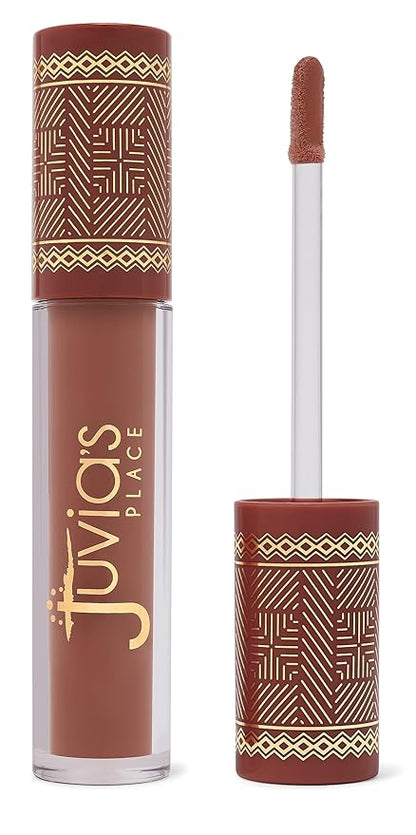 Juvia's Place Coffee Shop Lip Gloss - Cookie Butter - Hydrating Butter Lip Gloss for Women, Long-Lasting Shine, Moisturizing Glass-like Finish, Plumping Non-sticky Lip Gloss, Suitable for every vibe