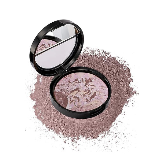 Baking Foundation, Highlighter Finishing Powder Makeup Setting Finishing Semi-Matte Finish
