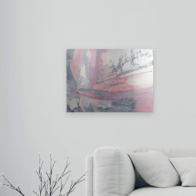 Trademark Fine Art Whitewashed Blush I by Chris Paschke, Metal Art 16x22, Multi-Color