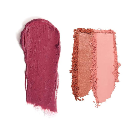 Jouer Be Loud Blush & Bloom Cheek + Lipstick and Blush Bouquet Duo Bundle