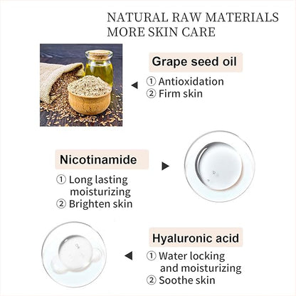 Skin Tone Adjusting CC Cream SPF 50, New Cosmetics CC Cream, Pre-makeup Primer Moisturizing Skin Concealer Brightening Skin Tone (Natural, 2PCS)