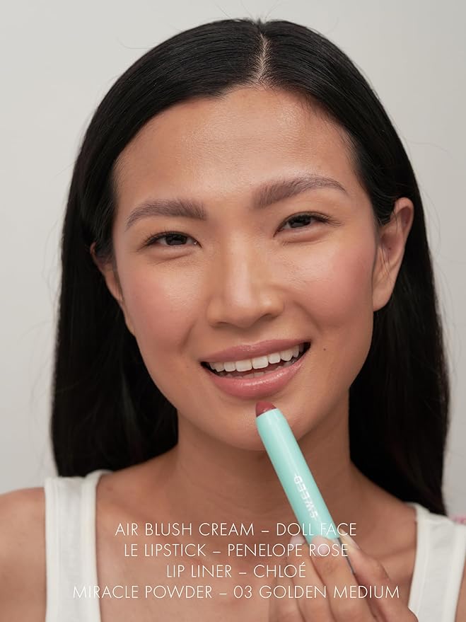 SWEED - Miracle Powder Mineral Foundation | Vitamin C + E, Hydrolyzed Collagen | Nourishes, Protects, Breathable | Vegan, Cruelty-Free, Clean Beauty (Golden Medium 03, 0.25 oz | 7 g)