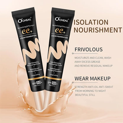 O'CHEAL Nature BB Cream with SPF 50+ and Nature CC Cream with SPF 50+