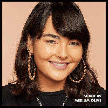 NYX PROFESSIONAL MAKEUP Total Control Pro Drop Foundation, Skin-True Buildable Coverage - Medium Olive