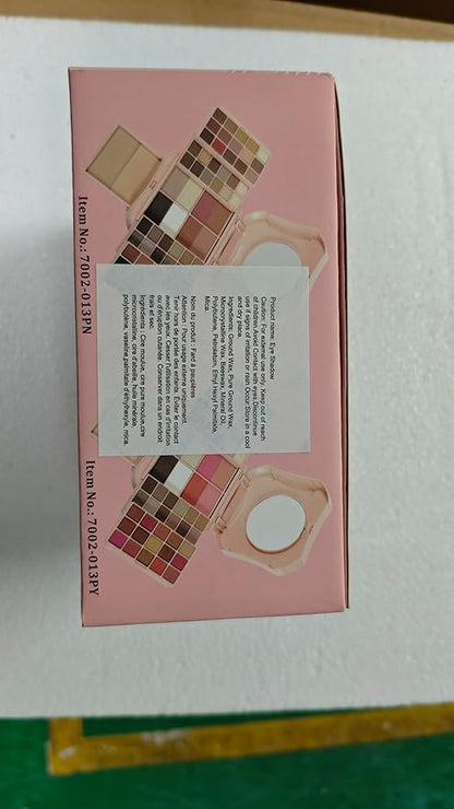 Makeup Eyeshadow Palettes, 64 Colors Protable Multifunction Blush Highlighter Contour Palettes with Matte Shimmer Pearl Makeup Effect for Daily Party Makeup - High Pigment Waterproof #5