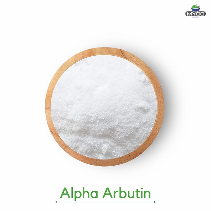 Alpha arbutin Powder-30gm 100% Pure Cosmetic Grade Raw Material with no adulterants for DIY and Skincare Industrial use- Skin Serums & Toners/Manage Dark Spots, Promotes Clean & Clear Skin