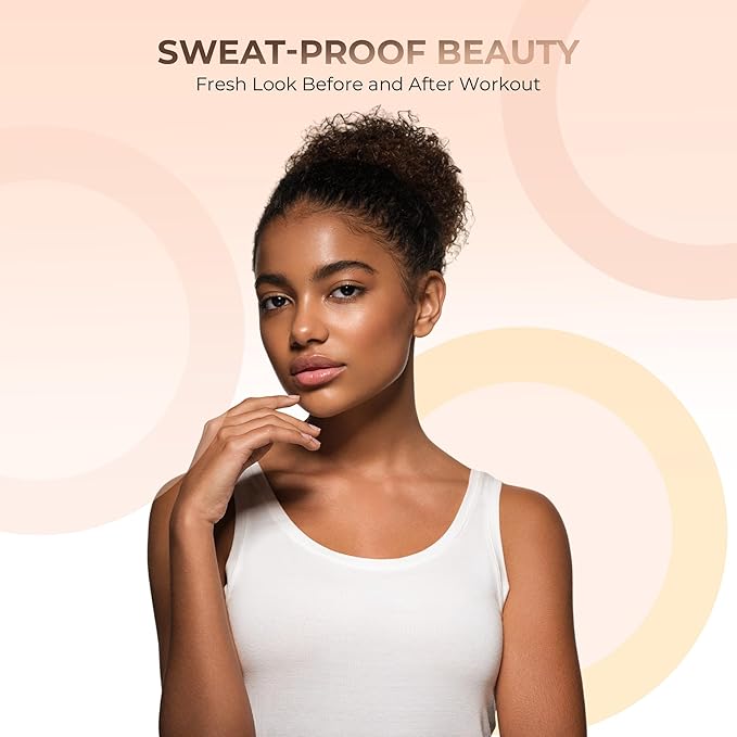 COCOA FOUNDATION Mineral Makeup (20 gram Size Jar) Matte Loose Powder Bare Face Cosmetics Full Coverage Long Lasting All Skin Types SPF 18