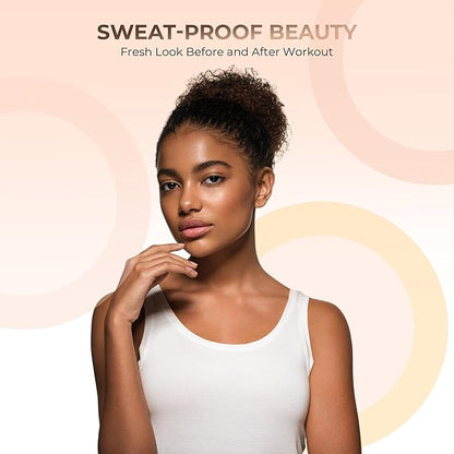 (Cocoa) (5gm Jar) FOUNDATION Mineral Makeup with SPF 18+, Full Coverage Matte Loose Powder, Bare Face Cosmetics