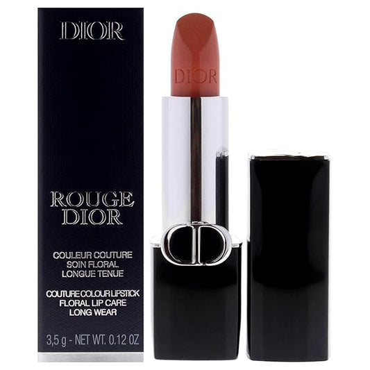 Dior Rouge Couture Satin Lipstick - 219 Rose Montaigne by Christian for Women - 0.12 oz Lipstick (Refillable)