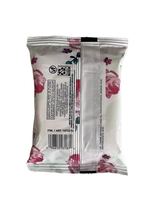 Kirkland Daily Facial Towelettes. Gentle Cleansing for Everyday Refreshment.For all skin types.15 Count.Remove makeup.Cleanse, Hydrate and Balance with One Towelette.