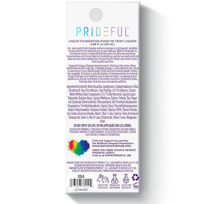 Prideful - See Me - Liquid Foundation (26ML) (Sharon)