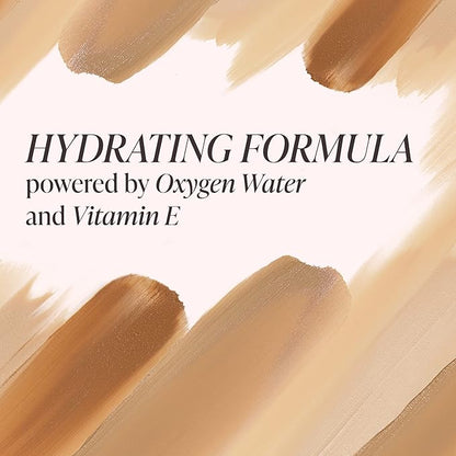 Mally Beauty Flawless Finish Transforming Effect Foundation - Medium - Full Coverage Cream Foundation - Breathable & Lightweight - Hydrating Formula with Vitamin E - Satin Finish