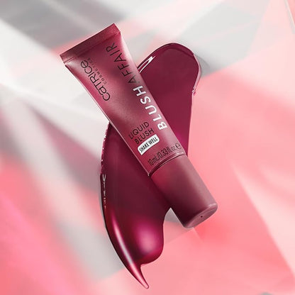 Catrice | Blush Affair Liquid Blush | Long-Lasting & Lightweight Multi-Use Make Up for Cheeks & Lips | Vegan & Cruelty Free | Without Parabens, Gluten, & Preservatives (50 | Plum-Tastic)