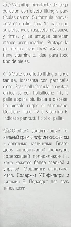 ARTDECO High Performance Lifting Foundation - reflecting vanilla N°15 - reduces wrinkles for firmer skin & soft matte finish - vegan makeup - Liquid foundation with hyaluron - 1.05 Fl Oz